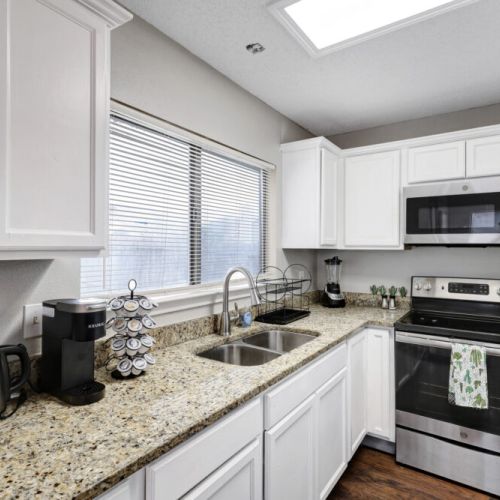 Enough space to prepare a delicious meal for your whole group.