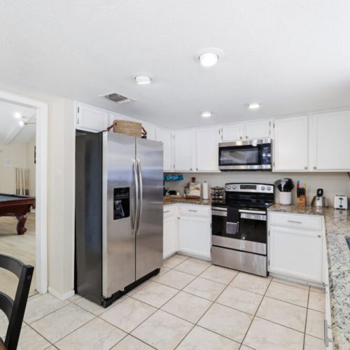 We also include an air fryer, a rice cooker and a crockpot for your convenience.