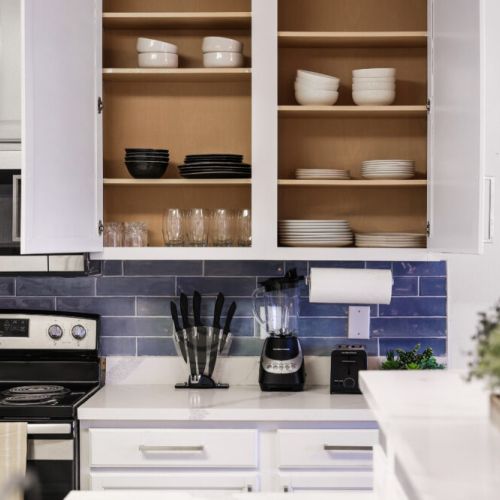 Kitchen is fully equipped so that you can feel like home for long stays.