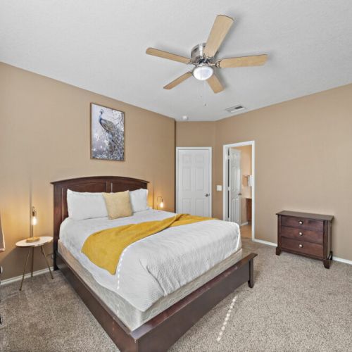 TVs included in all bedrooms.