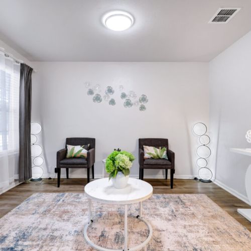 A cozy little spot to sip coffee and share good conversations.