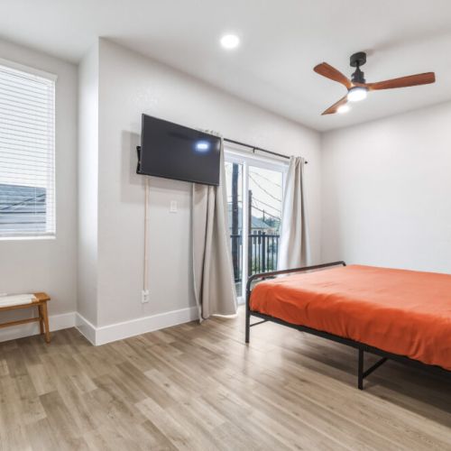 Smart TVs included in all bedrooms.