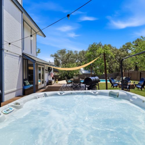 Unwind with your loved ones in our private hot tub; perfect for relaxing and making memories together!