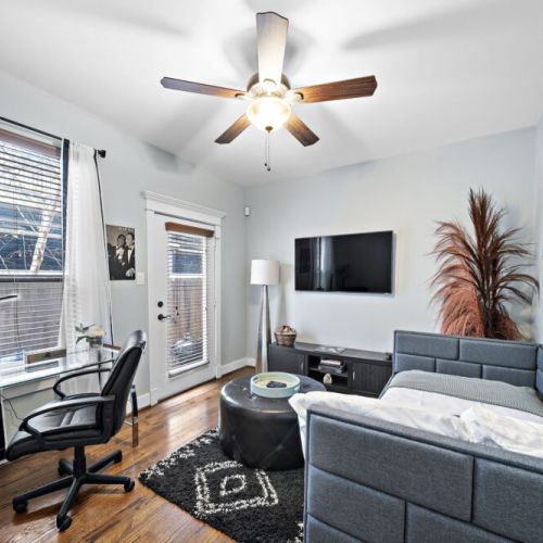 TVs included in all bedrooms.