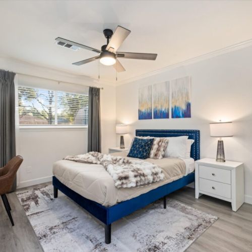 Beautifully decorated with a homely touch.