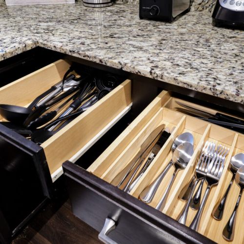 Kitchen is fully equipped so that you can feel like home for long stays.