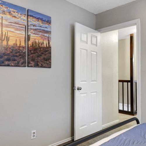 Full-length mirror included!