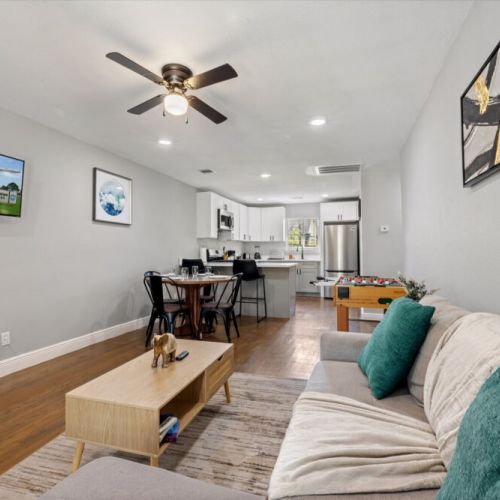 Perfectly designed to accommodate all your family and friends comfortably.