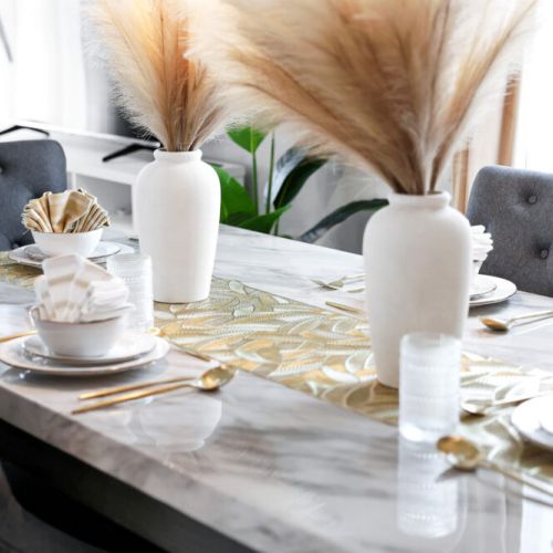 Good quality tableware.