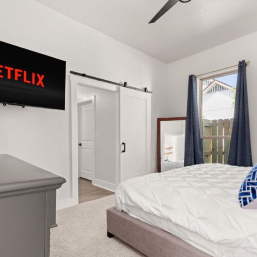 Smart TV included.