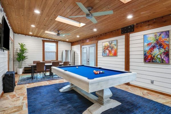 Ultimate Getaway | Game Room BBQ Fire Pit Office