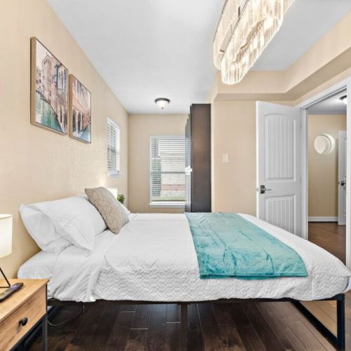 TVs included in all rooms.