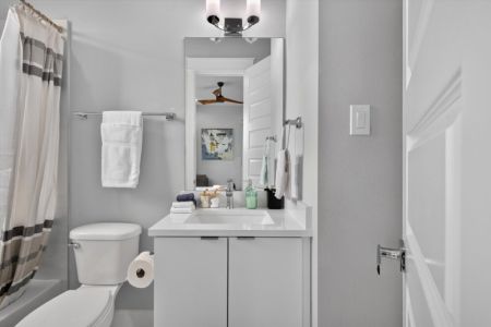 Towels included.