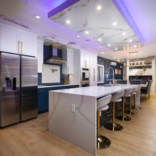 The best kitchen of any San Antonio rental, fully equipped and stylish decor.