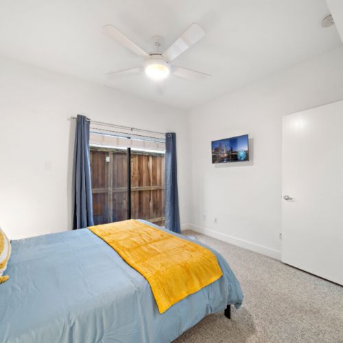 TVs included in all bedrooms.