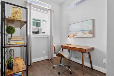 Do you need to finish some work? No problem, we got you covered! There is an entire office just for you.