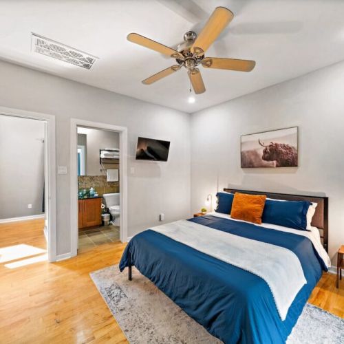 TVs included in all bedrooms!
