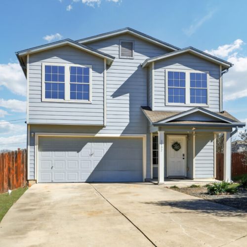 An exterior view of our lovely home. Can't wait to host you.