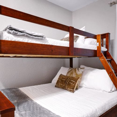 Decorated with high-quality linens.