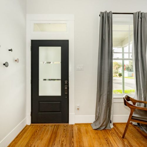 The entrance of our lovely home.