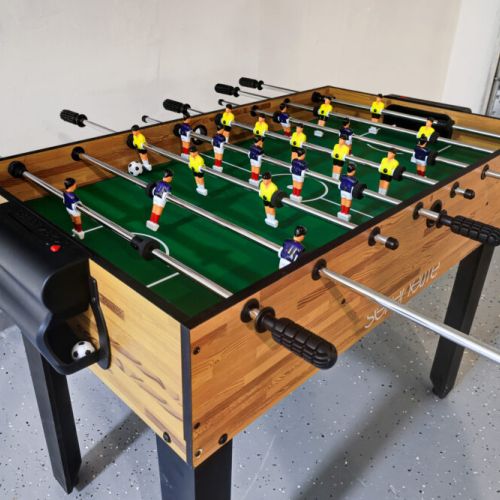 Get ready for the foosball tournament.