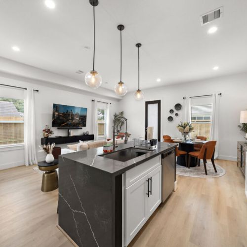 Coffee bar included!