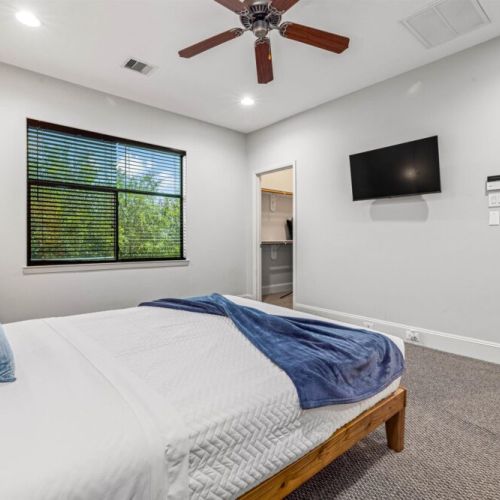 TVs included in all bedrooms.