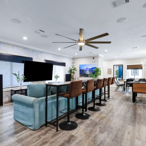 Step into comfort and style with our modern designed living room.