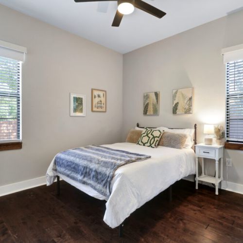 3rd bedroom with full size bed.