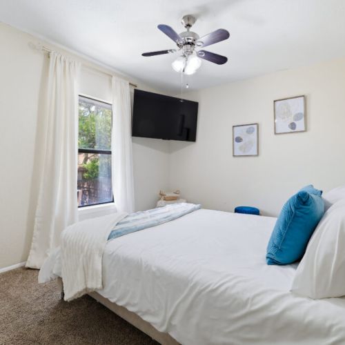 Smart TV included in all bedrooms.