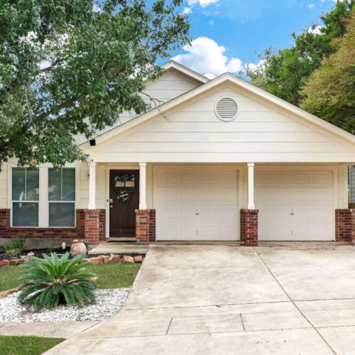 An exterior view of our lovely home. Can't wait to host you.