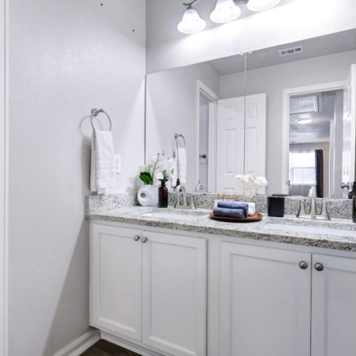 3rd full bathroom is fully stocked with all you need.