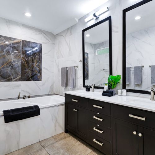 Enjoy the tub and relax.