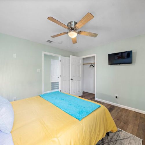 TVs included in all bedrooms.