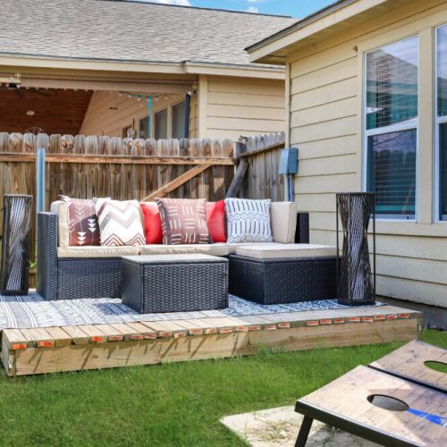 Cozy and comfortable.