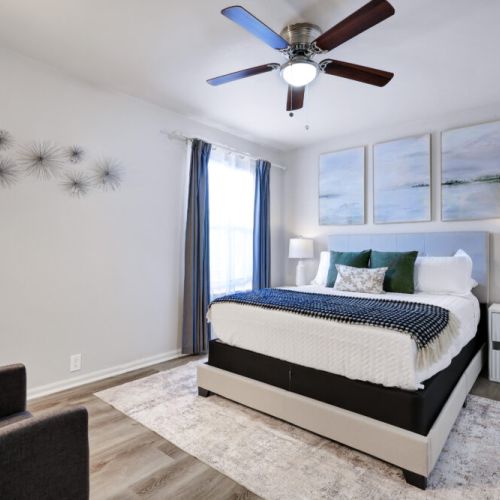 Beautifully decorated with a touch of luxury.