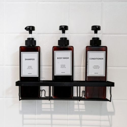 Shampoo, conditioner, body wash, and body soap included for maximum comfort.