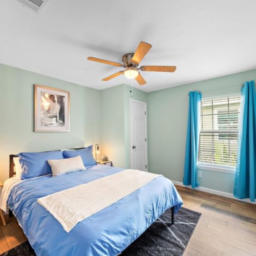 TVs included in all bedrooms.