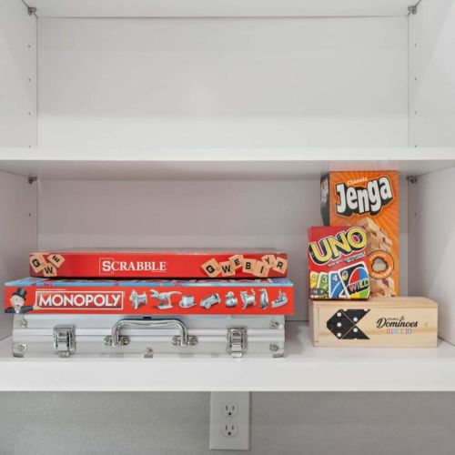 Board games and poker set to keep your friends and family entertained.