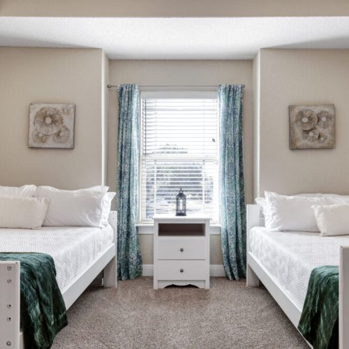 TVs included in all bedrooms.