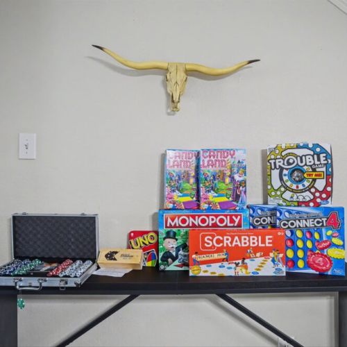 Board games and poker set to keep your friends and family entertained.