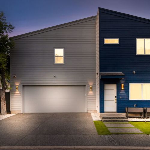 An exterior view of our lovely home. Can't wait to host you.