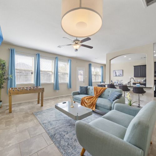 Perfectly designed to accommodate all your family and friends comfortably.