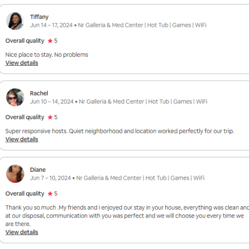 Still not sure? Take a look at the reviews from our past guests.