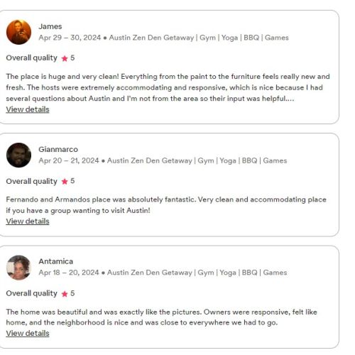 Still not sure? Take a look at the reviews from our past guests.