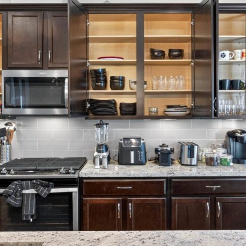 Kitchen is fully equipped so that you can feel like home for long stays.