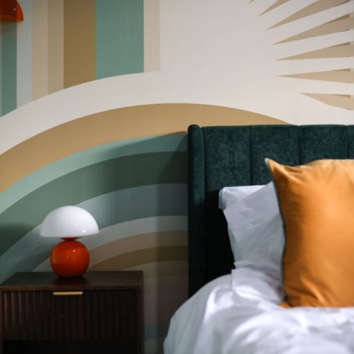 Modern touches.