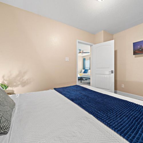 TVs included in all bedrooms.
