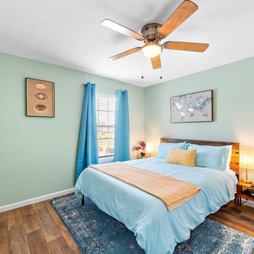 TVs included in all bedrooms.