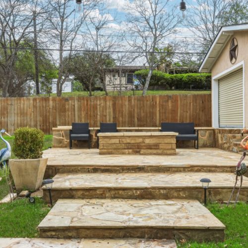 The perfect firepit spot for stories, laughter, and relaxation.